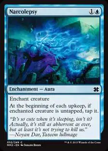 MtG Modern Masters 2015 Common FOIL Narcolepsy #52
