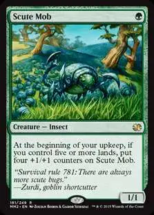 MtG Modern Masters 2015 Rare Scute Mob #161