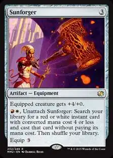 MtG Modern Masters 2015 Rare Foil Sunforger #232