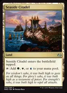 Magic The Gathering Modern Masters 2017 Edition Single Card Uncommon  Seaside Citadel 245 FOIL - ToyWiz