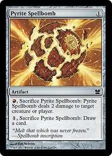 MtG Modern Masters Common Foil Pyrite Spellbomb #212