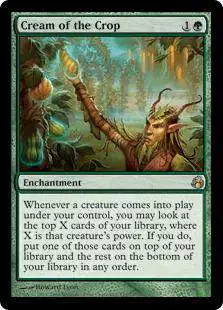 MtG Morningtide Rare Cream of the Crop #117