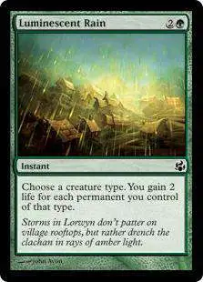 MtG Morningtide Common Luminescent Rain #129