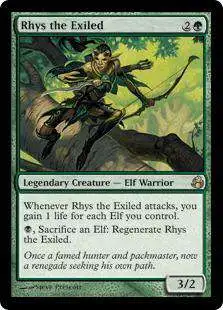 MtG Morningtide Rare Rhys the Exiled #135