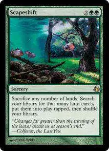 MtG Morningtide Rare Scapeshift #136