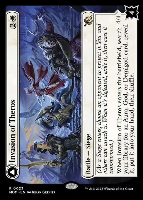 MtG March of the Machine Rare Invasion of Theros // Ephara, Ever-Sheltering #23