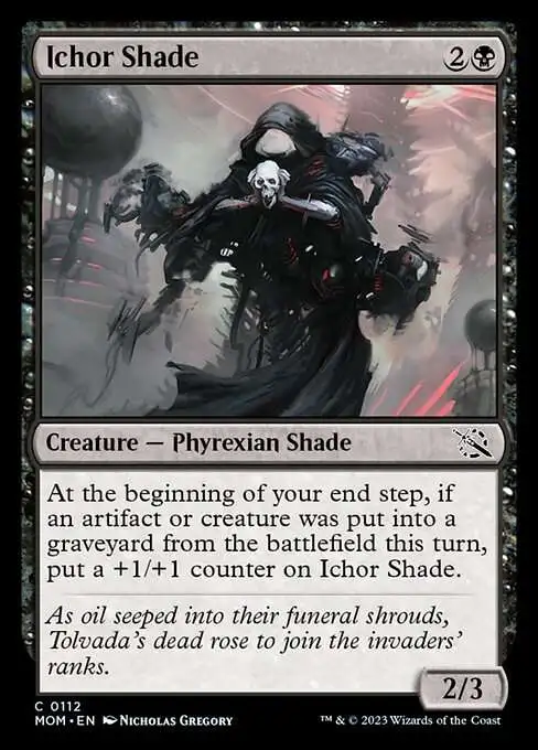 MtG March of the Machine Common Ichor Shade #112