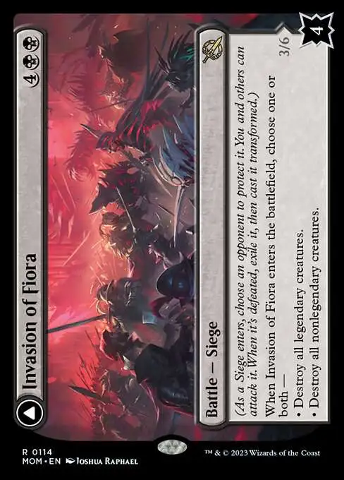 Magic The Gathering March of the Machine Single Card Rare Invasion of Fiora Marchesa, Resolute Monarch 114 - ToyWiz Magic The Gathering March of the Machine Single Card Rare Invasion of Fiora Marchesa, Resolute Monarch 114 - ToyWiz