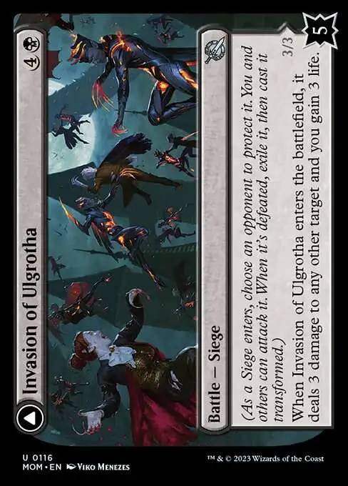 MtG March of the Machine Uncommon Invasion of Ulgrotha // Grandmother Ravi Sengir #116