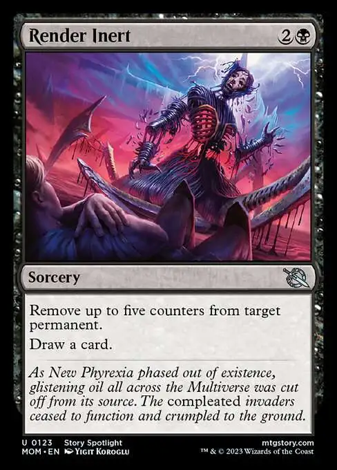 MtG March of the Machine Uncommon Render Inert #123
