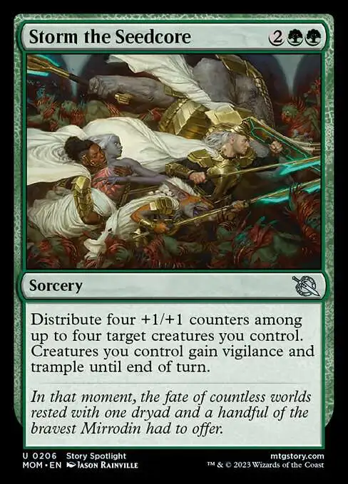 Magic The Gathering March of the Machine Single Card Uncommon Storm the Seedcore 206 - ToyWiz Magic The Gathering March of the Machine Single Card Uncommon Storm the Seedcore 206 - ToyWiz