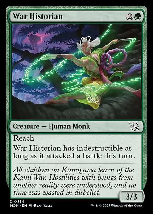 MtG March of the Machine Common War Historian #214