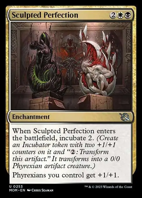 MtG March of the Machine Uncommon Sculpted Perfection #253