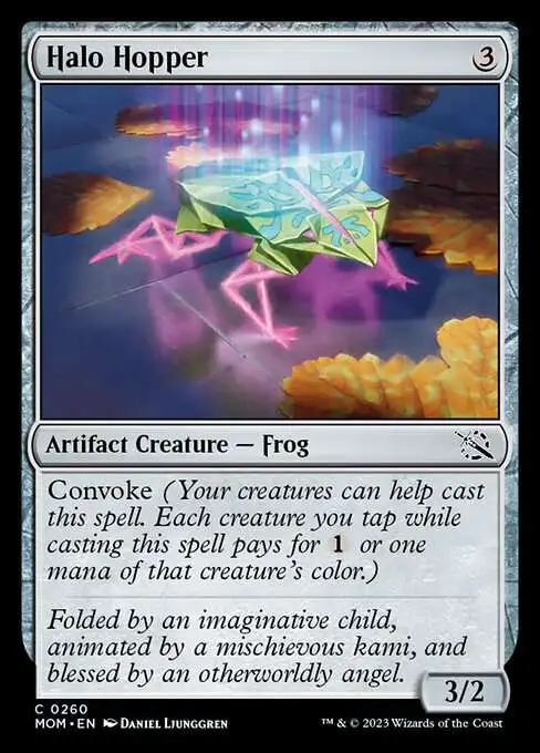 halo mtg cards Magic The Gathering March of the Machine Single Card Common Halo Hopper 260