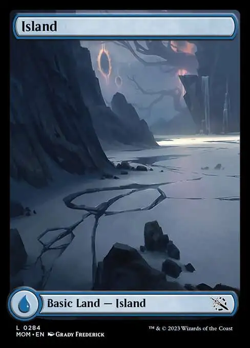 MtG March of the Machine Common Island #284 [V1]