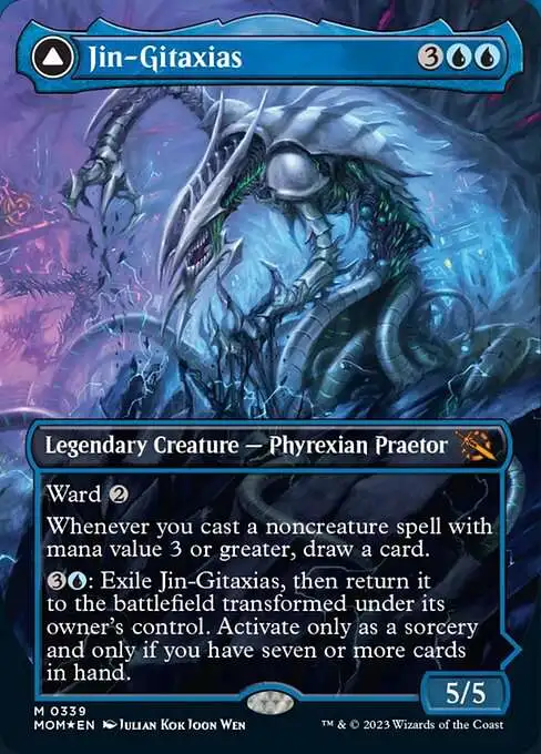 マジック：ザ・ギャザリング Jin-Gitaxias, Progress Tyrant Foil Jin-Gitaxias, Progress Tyrant (#514) (Borderless) (Compleat