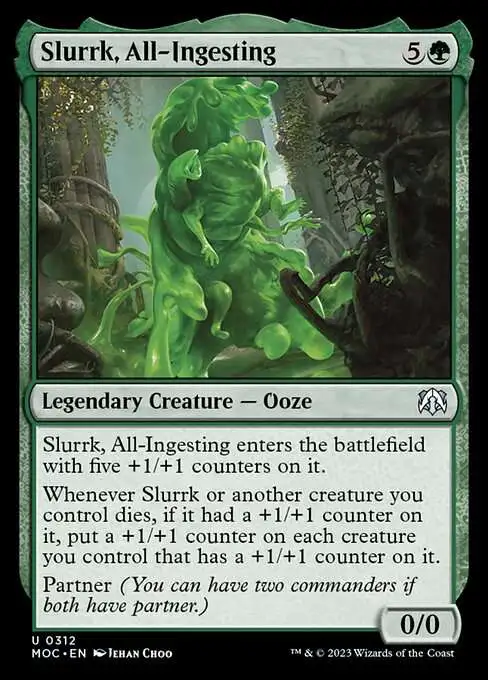 MtG March of the Machine Commander Uncommon Slurrk, All-Ingesting #312