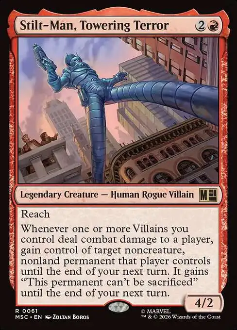 Magic The Gathering Marvel Super Heroes Commander Single Card Rare