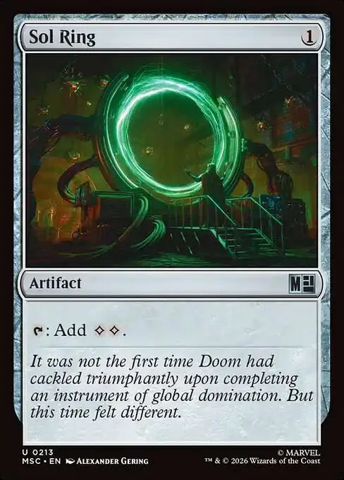 sol ring card mtg Sol Ring MTG - Magic: The GatheringFINAL FANTASY Commander #359 (English)