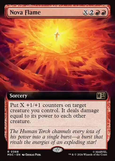 Magic The Gathering Marvel Super Heroes Commander Single Card Rare