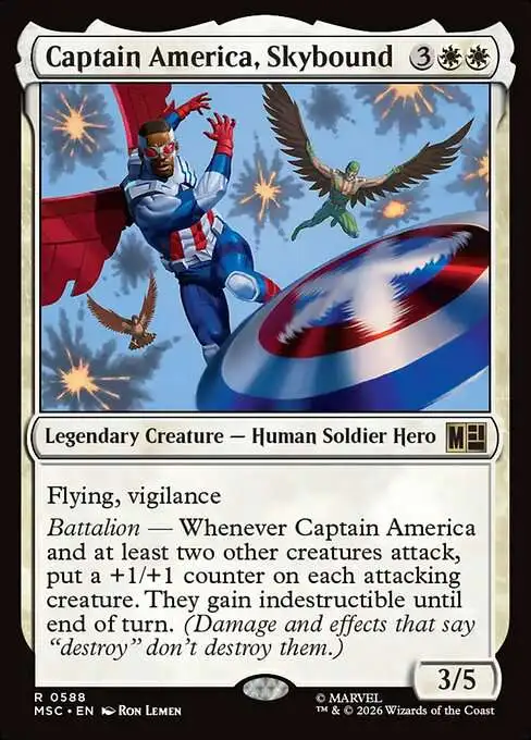 Magic The Gathering Marvel Super Heroes Commander Single Card Rare