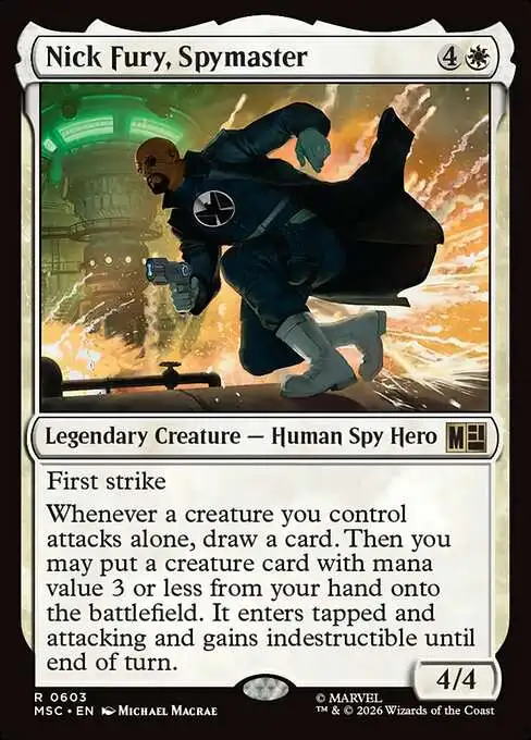 Magic The Gathering Marvel Super Heroes Commander Single Card Rare