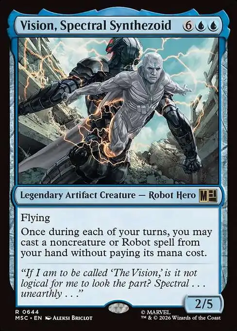 Magic The Gathering Marvel Super Heroes Commander Single Card Rare