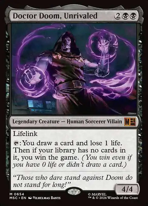 Magic The Gathering Marvel Super Heroes Commander Single Card