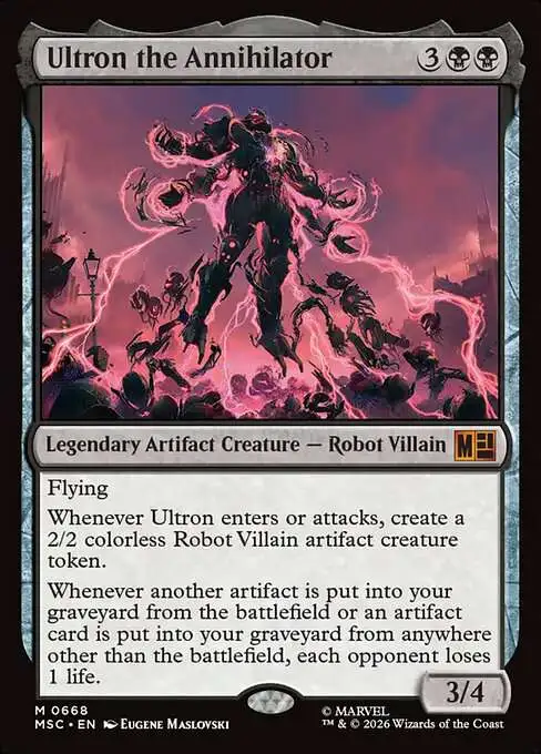 Magic The Gathering Marvel Super Heroes Commander Single Card