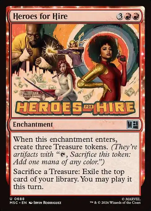 Magic The Gathering Marvel Super Heroes Commander Single Card