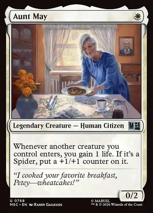 Magic The Gathering Marvel Super Heroes Commander Single Card