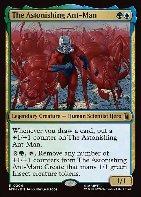 Magic The Gathering Marvel Super Heroes Single Card Rare The