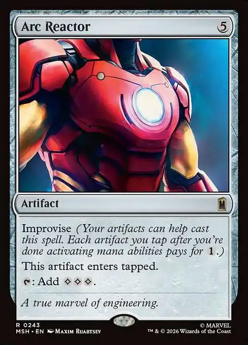 Magic The Gathering Marvel Super Heroes Single Card Rare Arc