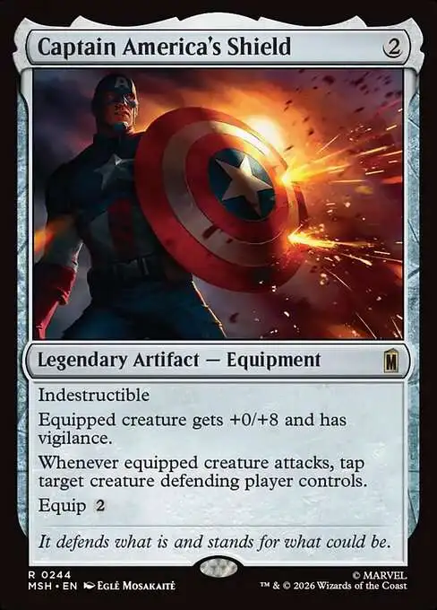 Magic The Gathering Marvel Super Heroes Single Card Rare Captain