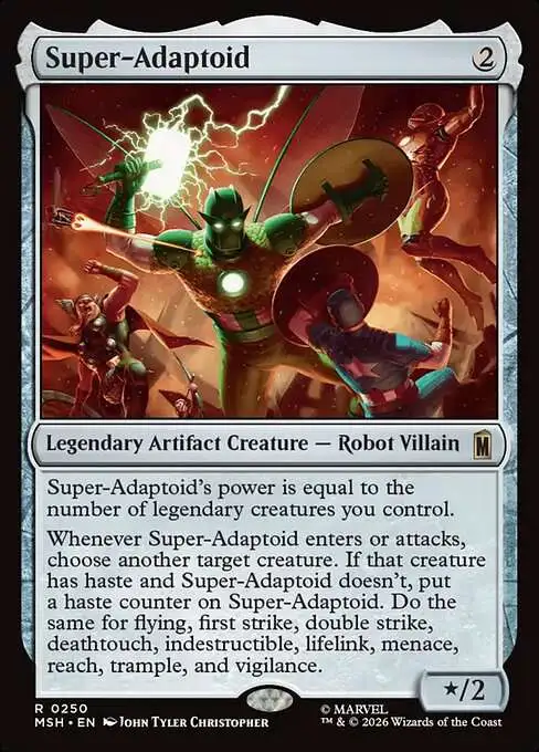 Magic The Gathering Marvel Super Heroes Single Card Rare Super