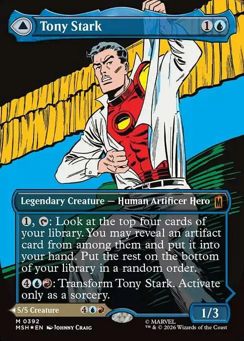 iron man mtg card Iron Man, Master of Machines [SGL-MTG-MSH-216-ENN]