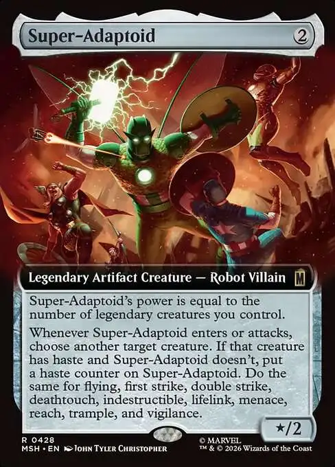 Magic The Gathering Marvel Super Heroes Single Card Rare Super