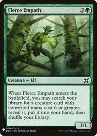 MtG Trading Card Game Mystery Booster / The List Common Fierce Empath #10