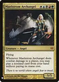 MtG Trading Card Game Mystery Booster / The List Mythic Rare Maelstrom Archangel #115