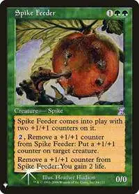MtG Trading Card Game Mystery Booster / The List Uncommon Spike Feeder #84