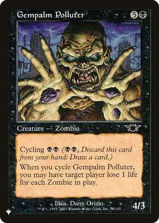 MtG Trading Card Game Mystery Booster / The List Common Gempalm Polluter #70