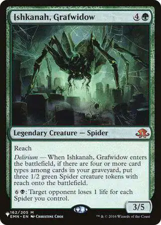 MtG Trading Card Game Mystery Booster / The List Mythic Rare Ishkanah, Grafwidow #162