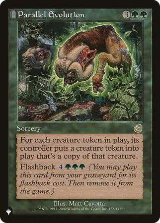 MtG Trading Card Game Mystery Booster / The List Rare Parallel Evolution #136