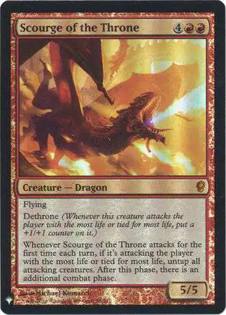Scourge of the Throne (Foil Etched) | Commander Masters