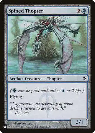 MtG Trading Card Game Mystery Booster / The List Common Spined Thopter #45