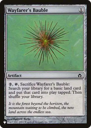 MtG Trading Card Game Mystery Booster / The List Common Wayfarer's Bauble #165