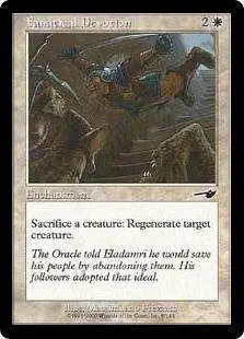 MtG Nemesis Common Foil Fanatical Devotion #8