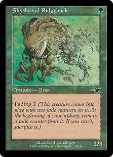 MtG Nemesis Common Foil Skyshroud Ridgeback #120