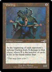 MtG Nemesis Uncommon FOIL Viseling #140