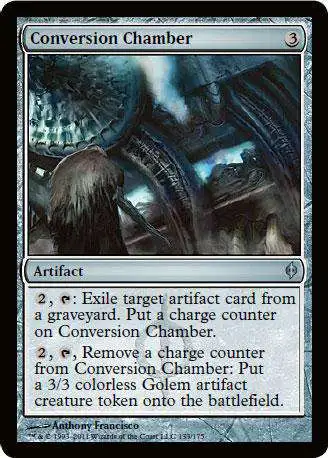 MtG New Phyrexia Uncommon Foil Conversion Chamber #133
